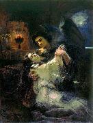 Konstantin Makovsky Tamara and Demon oil on canvas